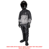 THRASHIN SUPPLY CO. Mission WP Rain Jacket - Black/Gray - Medium TMJ-11-09