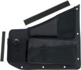 SHOW CHROME Kaliber Organizer - Passenger - Black w/ Blue Stitching H44-7PBLU
