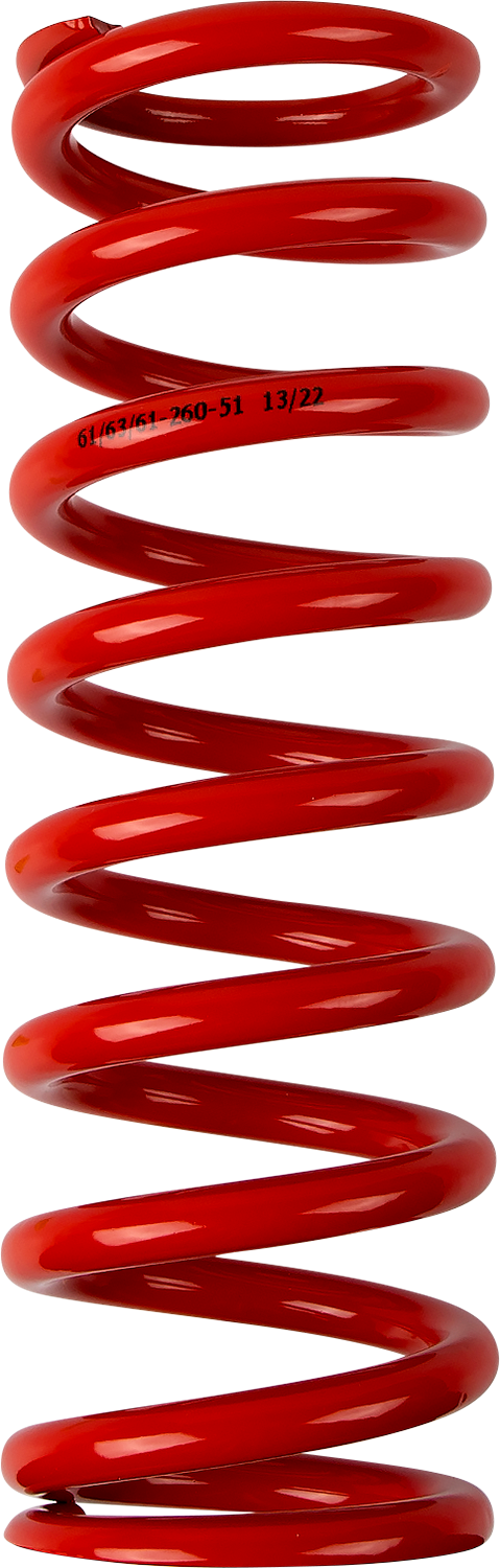 MOOSE RACING Shock Spring - 61 mm - 51 n/mm 1312-0971 - Cycle City Outdoors