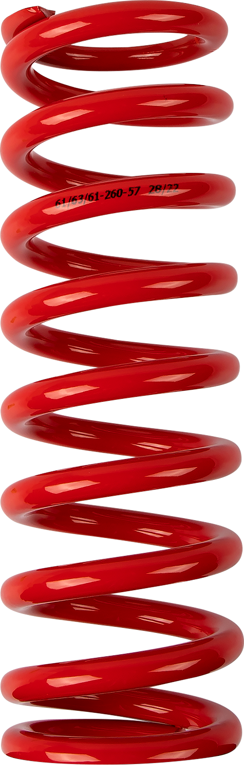 MOOSE RACING Shock Spring - 61 mm - 57 n/mm 1312-0973 - Cycle City Outdoors