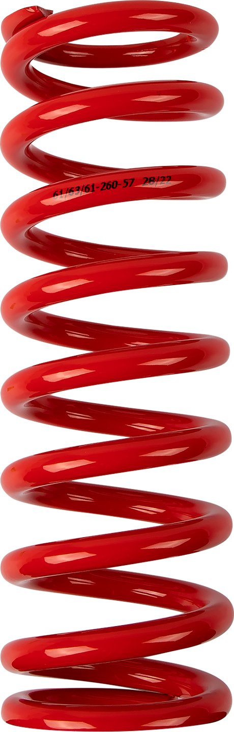 MOOSE RACING Shock Spring - 61 mm - 57 n/mm 1312-0973 - Cycle City Outdoors