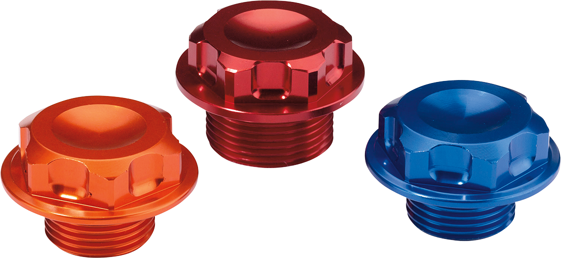 MOOSE RACING Steering Stem Nut - Orange C23-5241O - Cycle City Outdoors