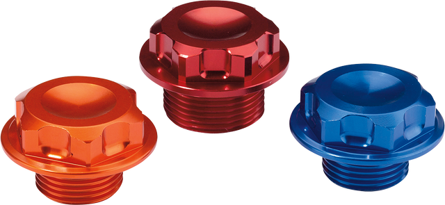 MOOSE RACING Steering Stem Nut - Orange C23-5241O - Cycle City Outdoors