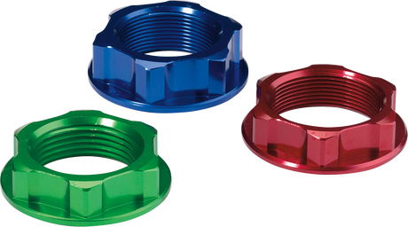 MOOSE RACING Steering Stem Nut - Green C23-2241GN - Cycle City Outdoors