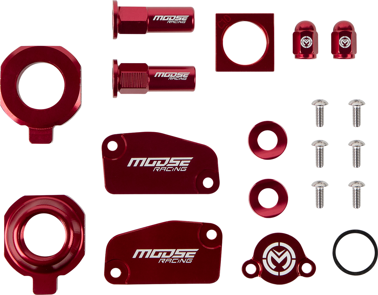 MOOSE RACING Bling Pack - Gas Gas - Red M57-50270 R - Cycle City Outdoors