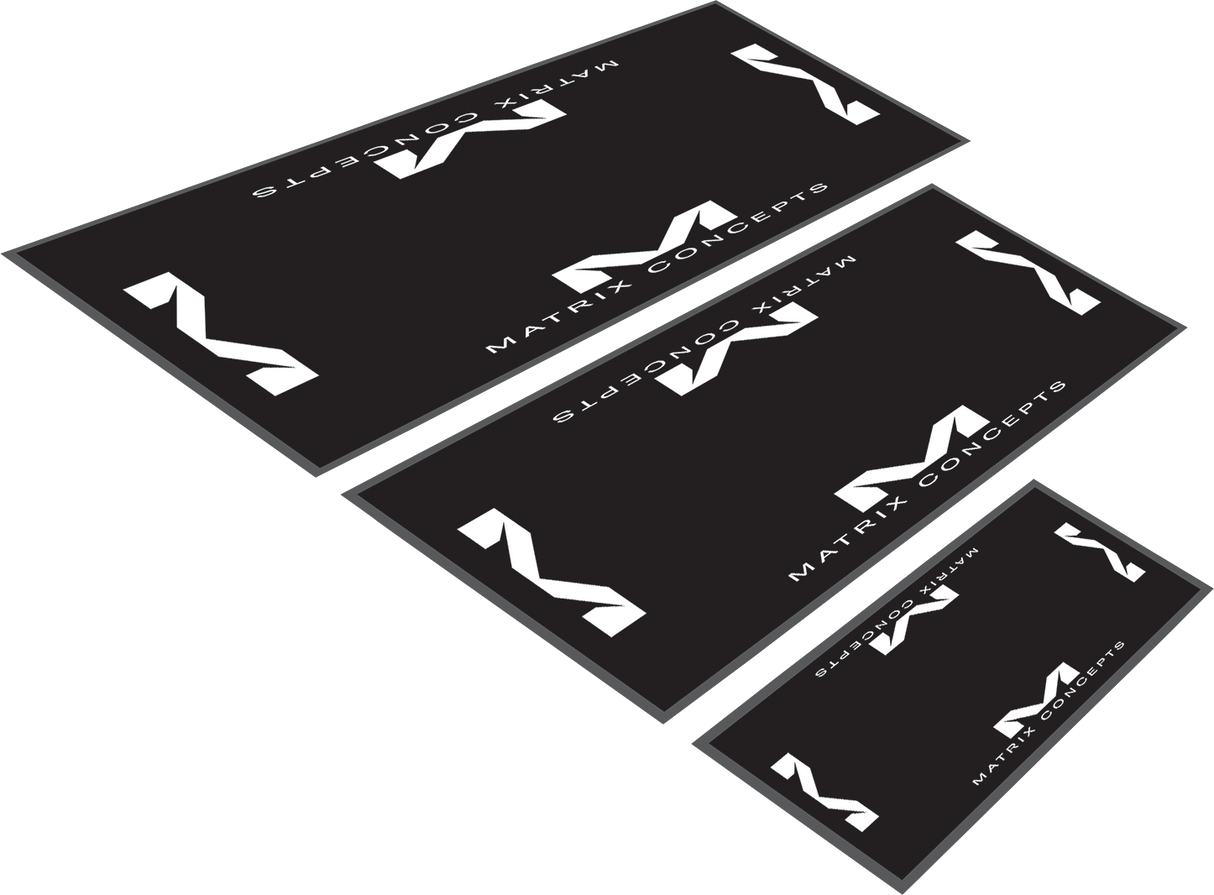 MATRIX CONCEPTS,LLC M20 Carpeted Mat - Black - 2'x4' M20-200