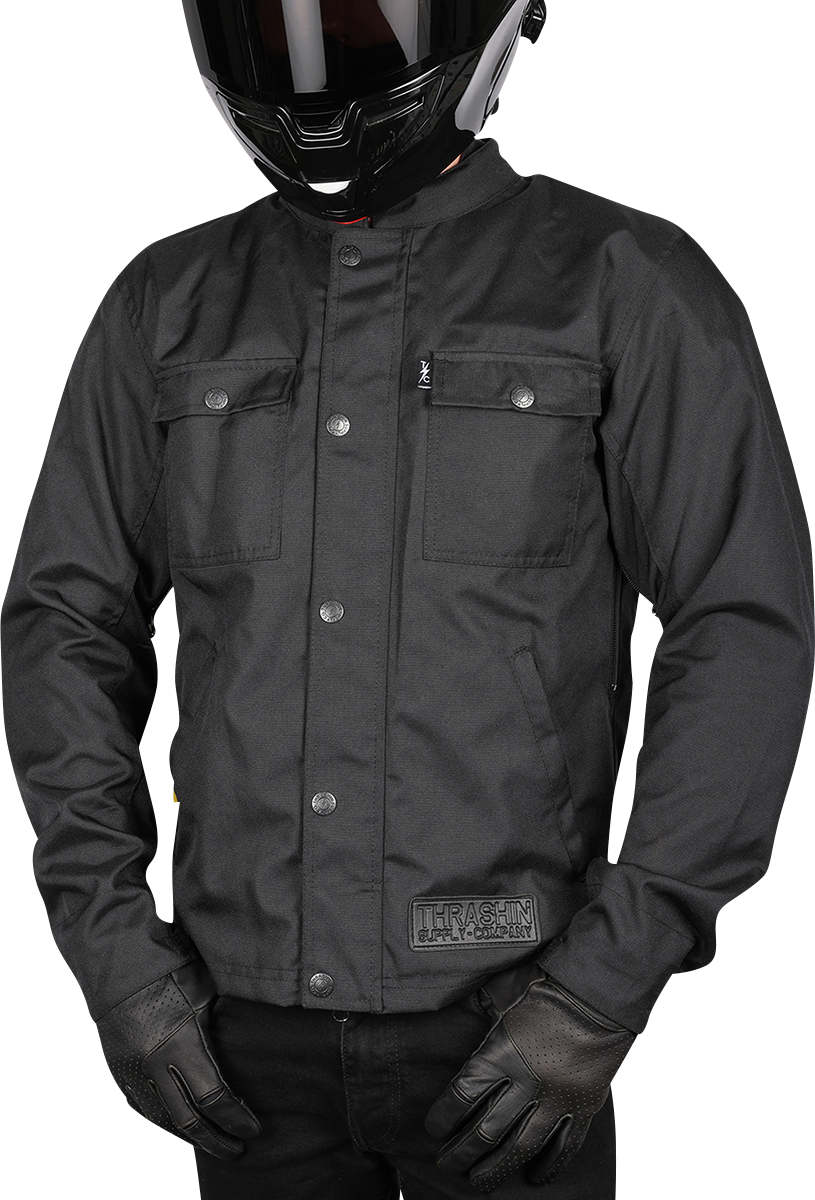 THRASHIN SUPPLY CO. Atlas v2 Riding Jacket - Black - 2XL TMJ-09-12
