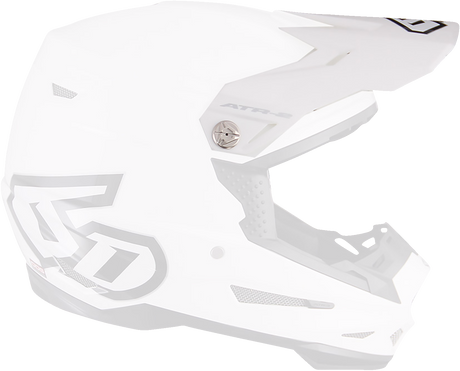 6D HELMETS ATR-2Y Visor - Gloss White 72-4115