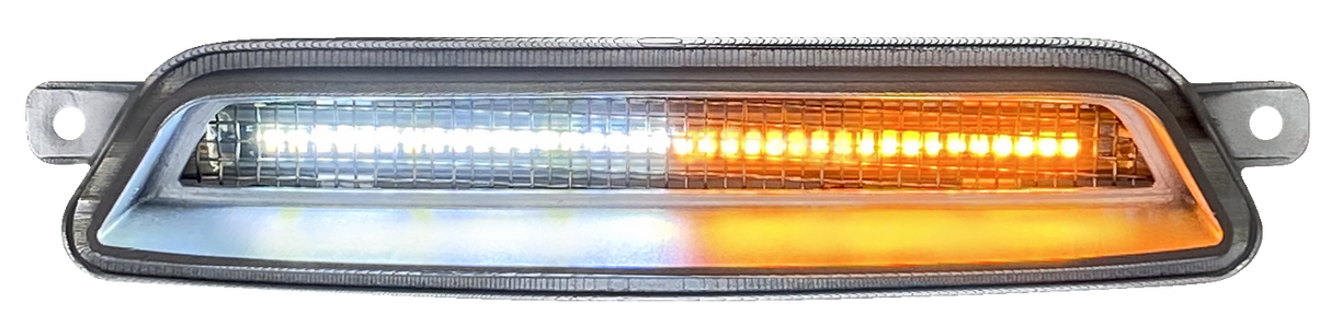 Custom Dynamics Fairing Vent Light - LED - Chrome CD-IND-V-C - Cycle City Outdoors