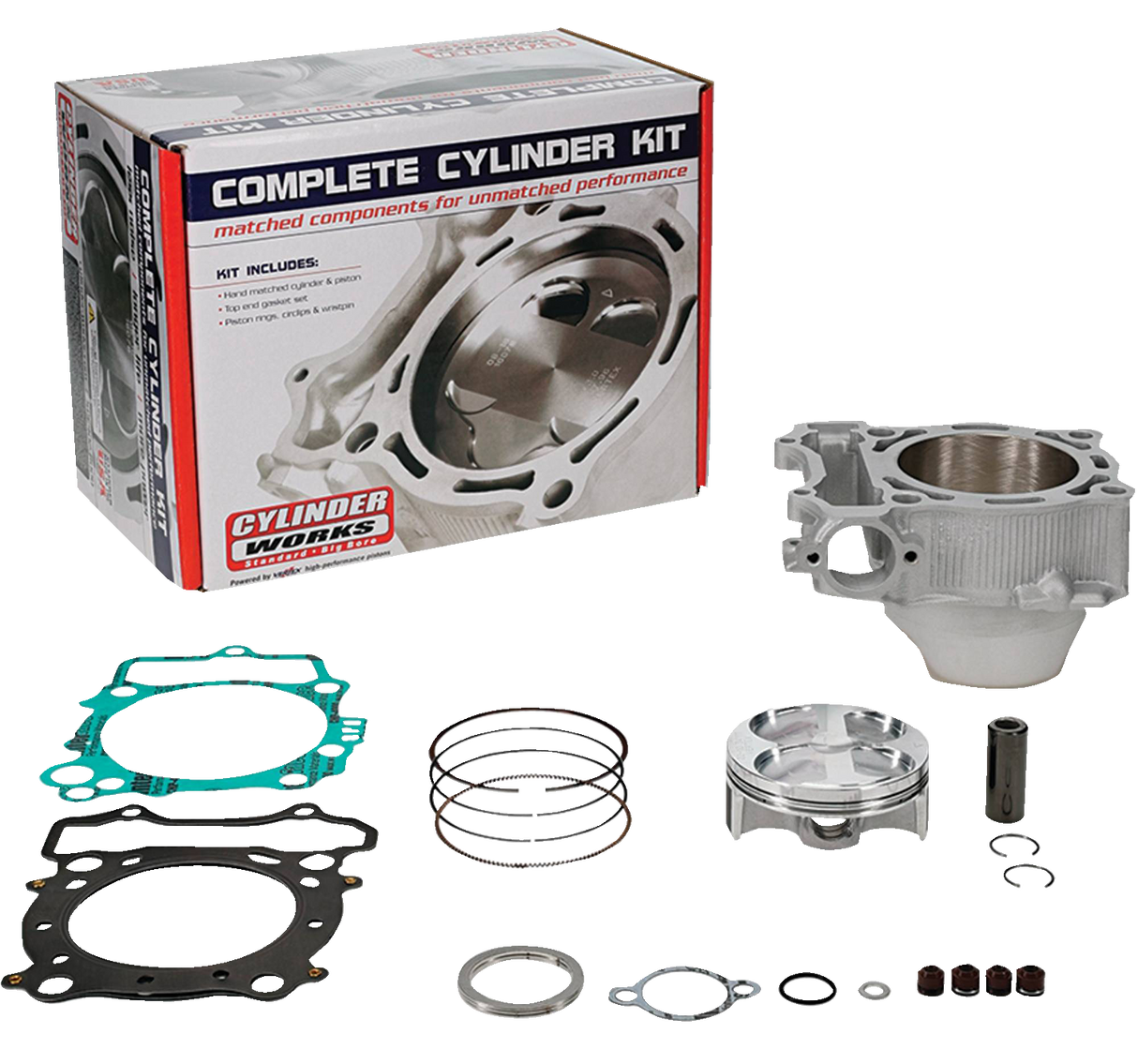 CYLINDER WORKS Cylinder Kit - Standard Bore - 77.00 mm - Yamaha CW20013K01