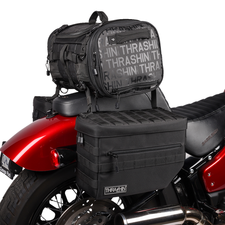 THRASHIN SUPPLY CO. Molle Strap Kit - Black TSB-00-15
