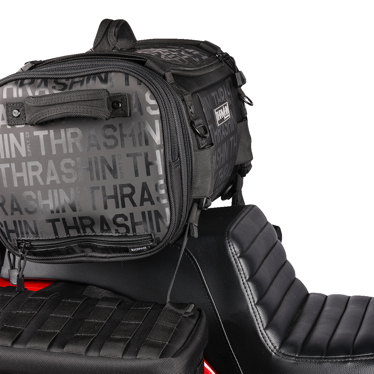 THRASHIN SUPPLY CO. Molle Strap Kit - Black TSB-00-15