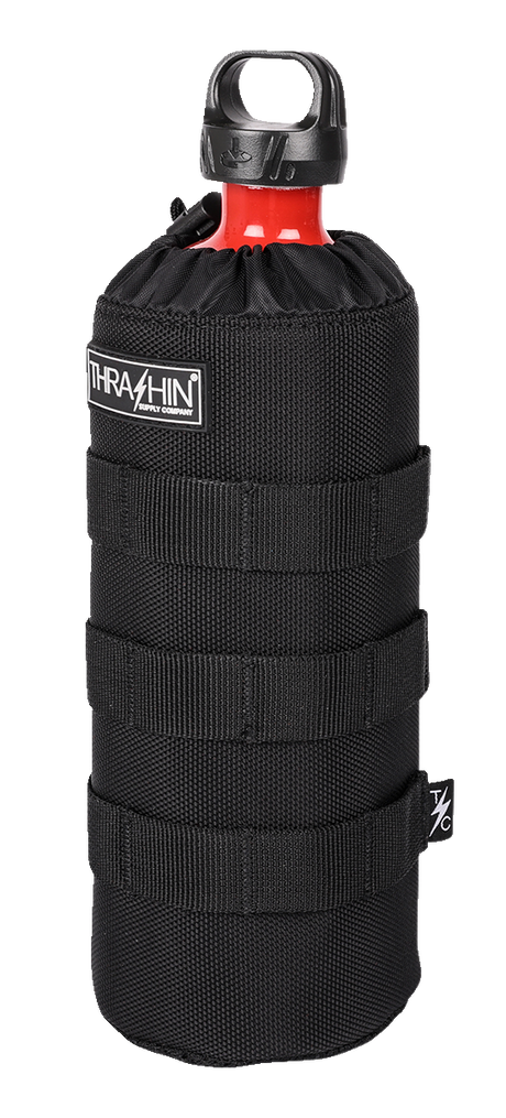 THRASHIN SUPPLY CO. Holster Molle Bottle - Black TSB-00-13