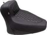 MUSTANG Squareback Seat - Solo - Black - Diamond Stitch - Chief '22-'24 88201