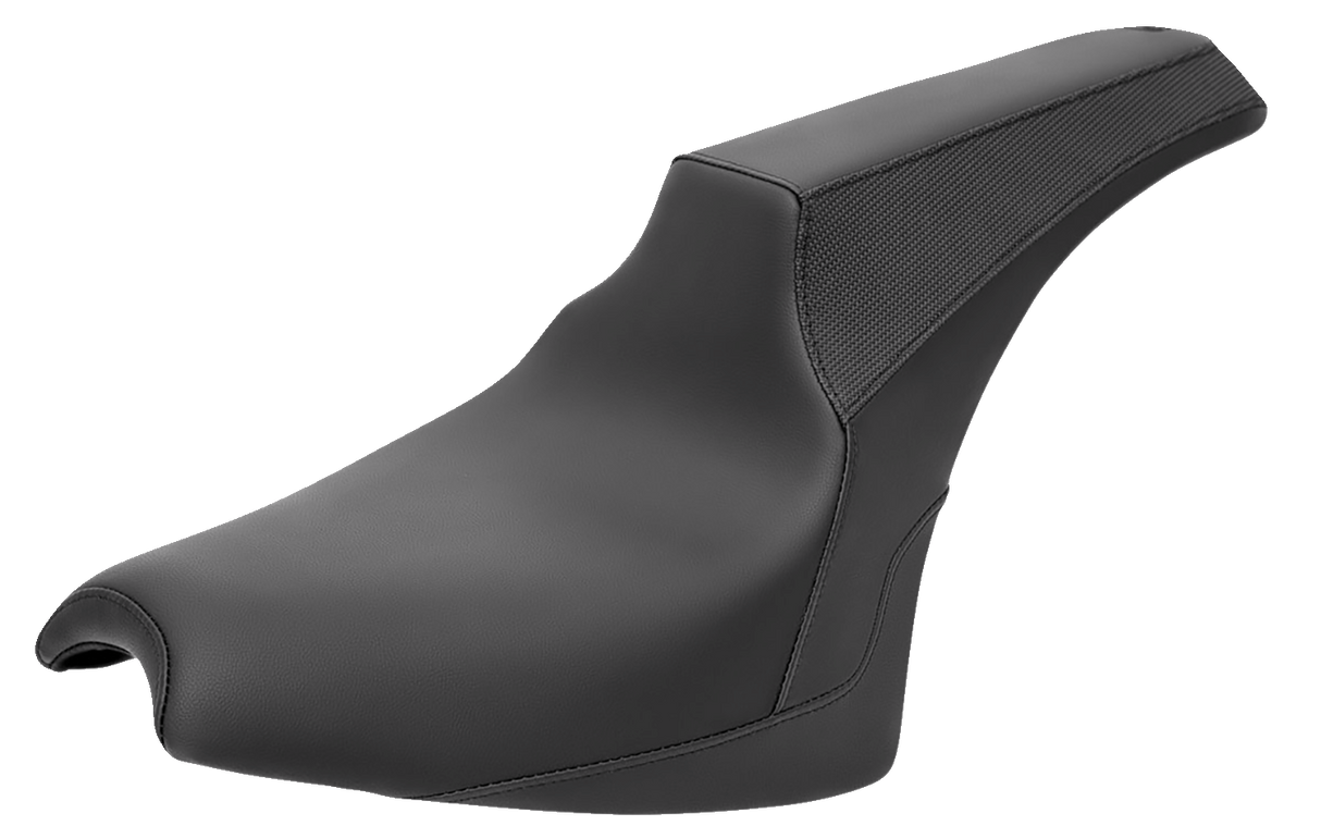SADDLEMEN Carey Hart Signature Series Seat - Black w/ Black Stitching - Chief '22-'24 I21-04-HART