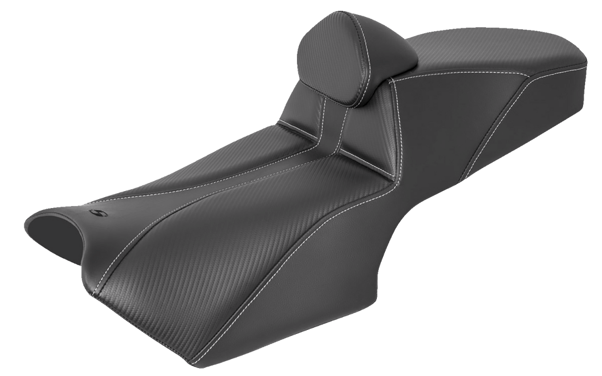 SADDLEMEN Adventure Tour Seat - w/ Backrest - Black - BMW '19-'22 0810-BM54BR