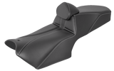 SADDLEMEN Adventure Tour Seat - w/ Backrest - Black - BMW '19-'22 0810-BM54BR