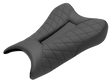SADDLEMEN Track Seat - Lattice Stitch - Black - ZX6R '19-'22 0810-K075