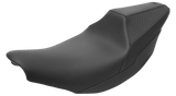 SADDLEMEN Carey Hart Signature Series Seat - Black w/ Black Stitching - Indian '14-'24 I14-07-HART