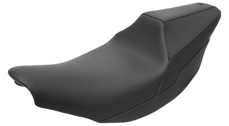 SADDLEMEN Carey Hart Signature Series Seat - Black w/ Black Stitching - Indian '14-'24 I14-07-HART