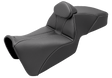 SADDLEMEN Adventure Tour Seat - w/ Backrest - Black - Pan Am '21-'24 821-34-200BR