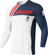 Thor Prime Drive Jersey - Navy/White - Small 2910-7471 - Cycle City Outdoors