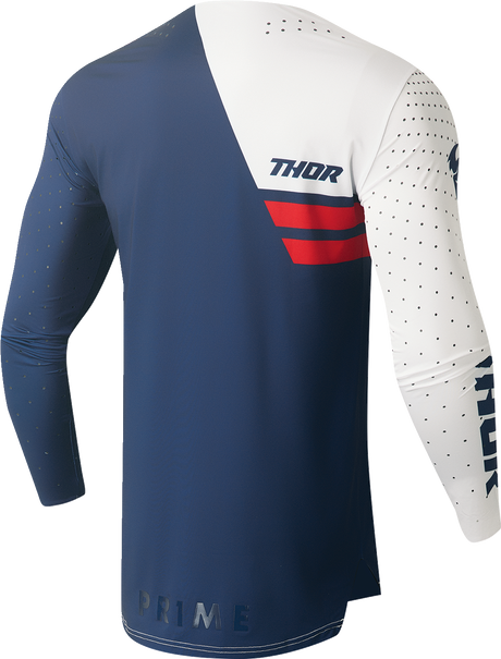 Thor Prime Drive Jersey - Navy/White - Small 2910-7471 - Cycle City Outdoors