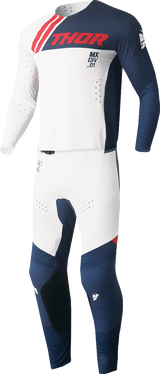 Thor Prime Drive Jersey - Navy/White - Small 2910-7471 - Cycle City Outdoors