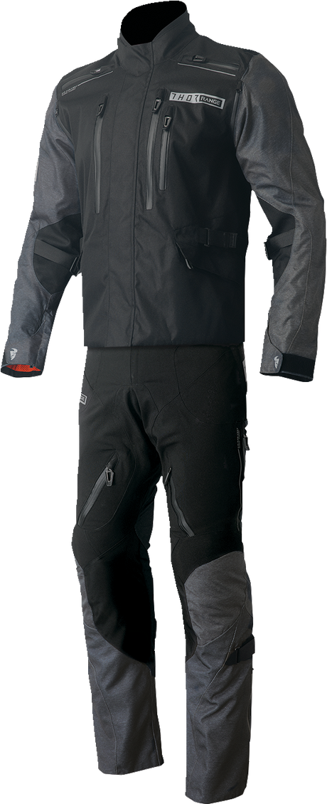 THOR Range Jersey - Black/Gray - Small 2910-7476 - Cycle City Outdoors