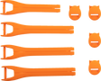MOOSE RACING Qualifier Boot Strap Kit - Orange - Size 7-9 3430-1014 - Cycle City Outdoors
