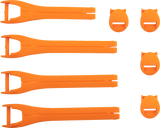 MOOSE RACING Qualifier Boot Strap Kit - Orange - Size 7-9 3430-1014 - Cycle City Outdoors