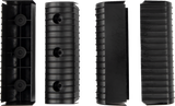CALIBER Bunk Wrap Endcap - 2"x6" - Black - 4 Pack 23053-BK