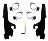 MEMPHIS SHADES Fats/Slim/Sportshield Mounting Kit - Black - Chief MEB2074
