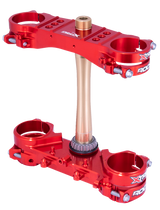XTRIG Triple Clamp - 22 mm - Red 501330101201