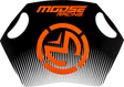 MOOSE RACING Pit Board - Black/Orange 8982600005 - Cycle City Outdoors