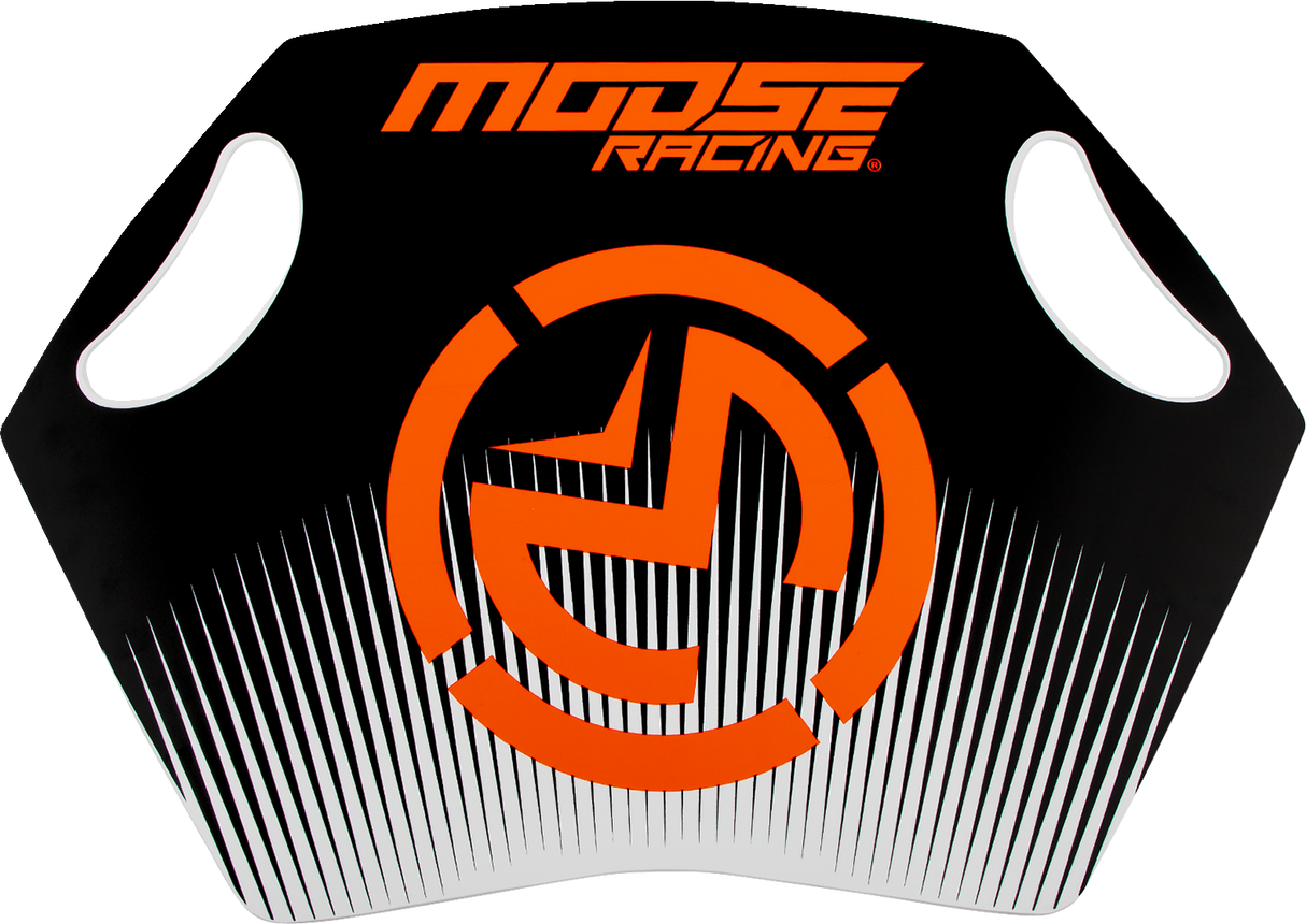 MOOSE RACING Pit Board - Black/Orange 8982600005 - Cycle City Outdoors