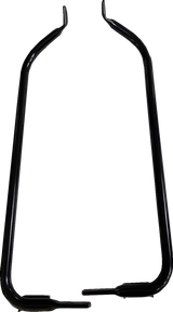DRAG SPECIALTIES Saddlebag Support Brackets - Black - FL '04-'08 S77-0134GB