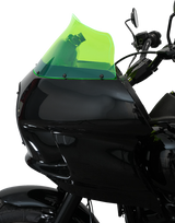 KLOCK WERKS Kolor Flare* Windshield - 9" - Green Ice - FXRP KWW-02-0610