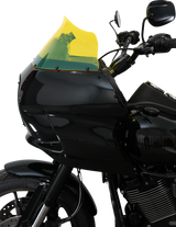 KLOCK WERKS Kolor Flare* Windshield - 9" - Yellow Ice - FXRP KWW-02-0609