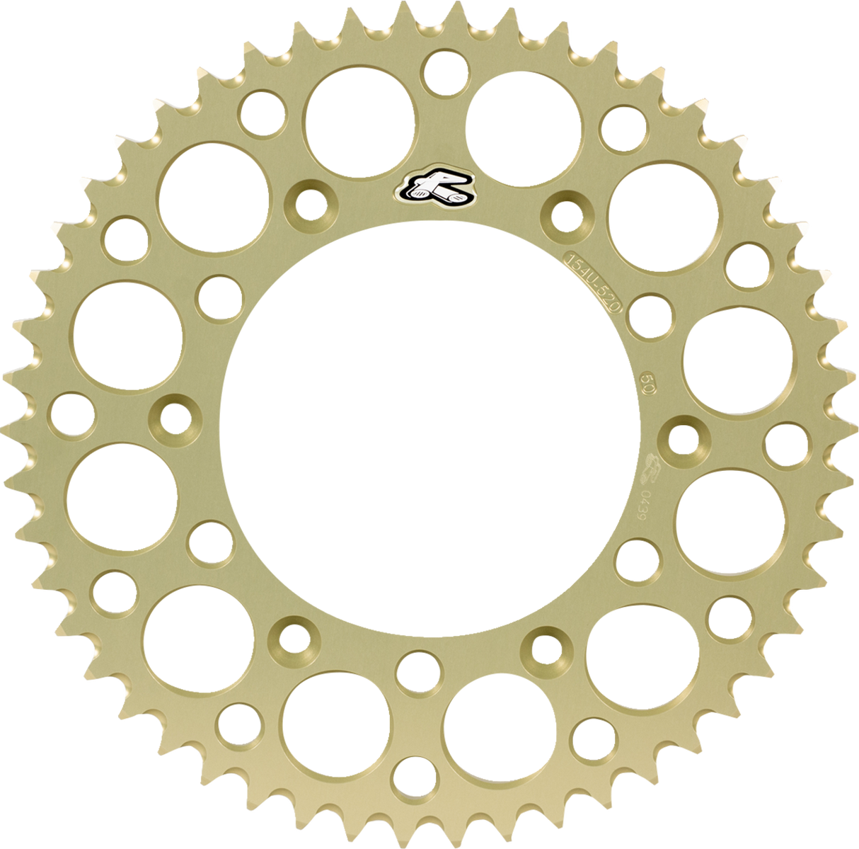 RENTHAL Rear Sprocket - Aluminum - 49 Tooth - Honda 154U-520-49GRHA