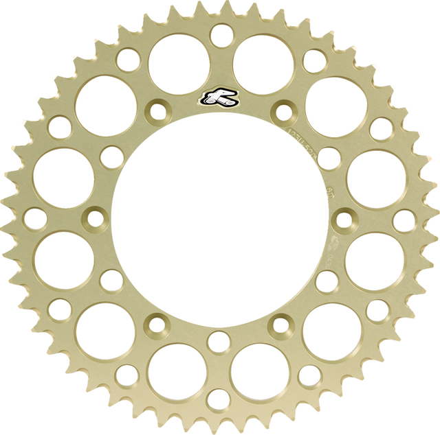 RENTHAL Rear Sprocket - Aluminum - 49 Tooth - Suzuki 123U-520-49GPHA - Cycle City Outdoors