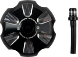 MOOSE RACING Aluminum Gas Cap - Black - Gas Gas T03-5115B - Cycle City Outdoors