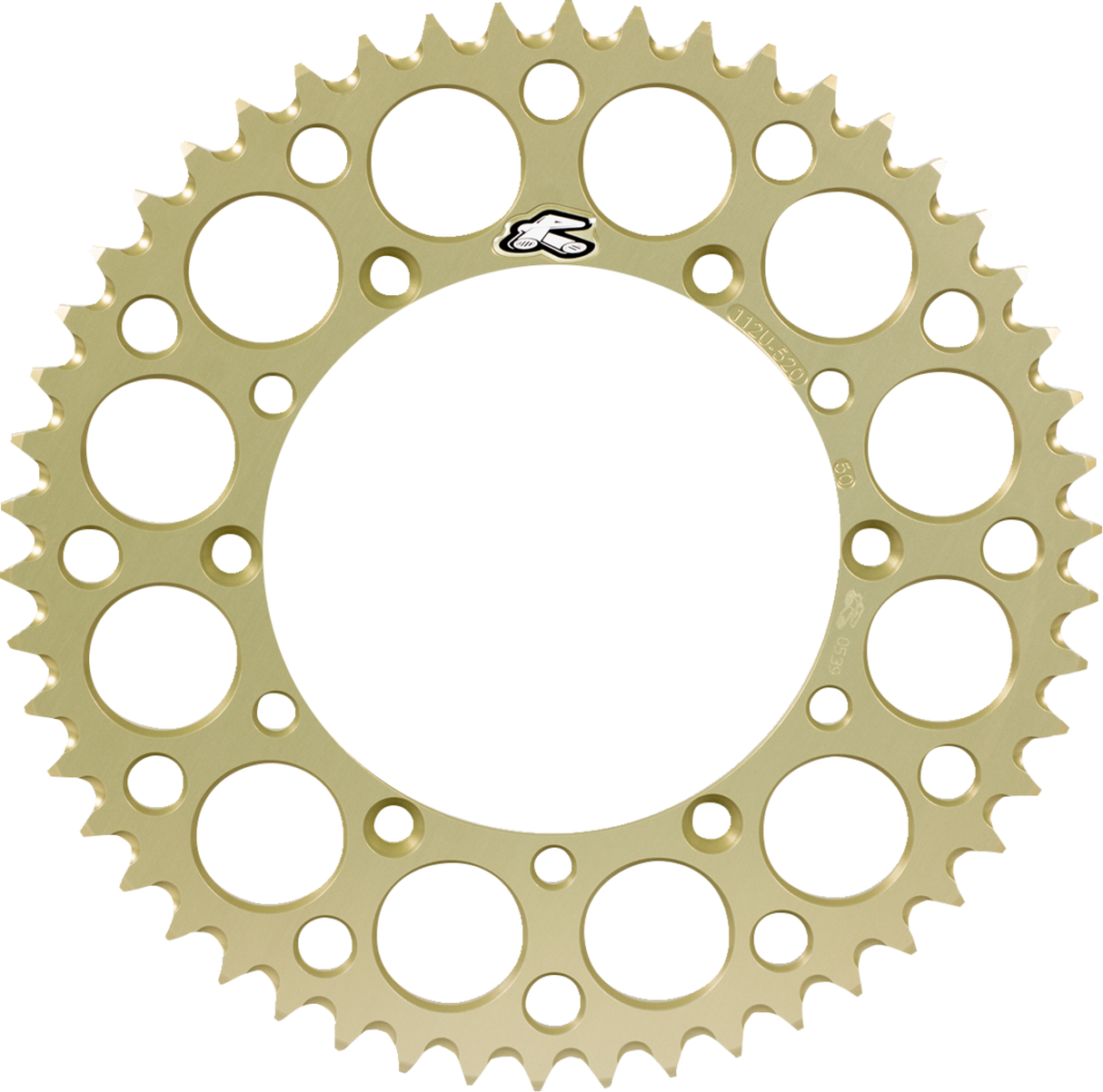 RENTHAL Rear Sprocket - Aluminum - 49 Tooth - Kawasaki 112U-520-49GEHA - Cycle City Outdoors