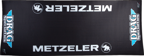 DRAG SPECIALTIES Absorbent Pit Pad - Logo - Large HC80200METZDRAG - Cycle City Outdoors