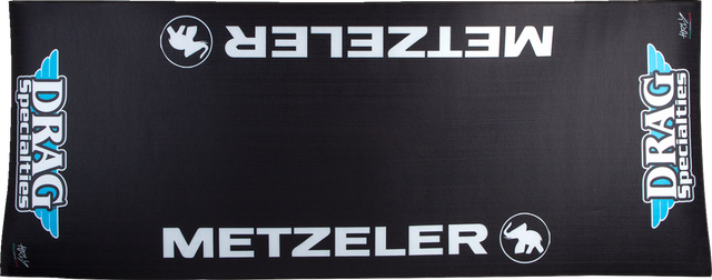 DRAG SPECIALTIES Absorbent Pit Pad - Logo - Large HC80200METZDRAG - Cycle City Outdoors