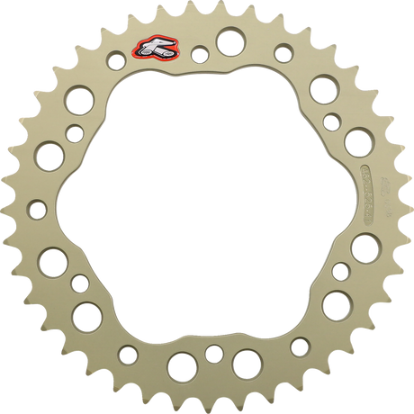 RENTHAL Rear Sprocket - Aluminum - 43 Tooth - Ducati 462--520-43P-HA - Cycle City Outdoors