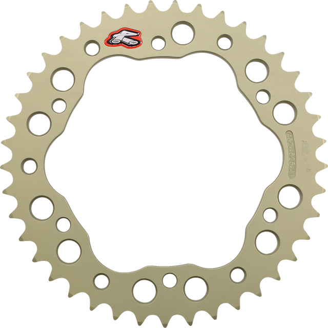 RENTHAL Rear Sprocket - Aluminum - 43 Tooth - Ducati 462--520-43P-HA - Cycle City Outdoors