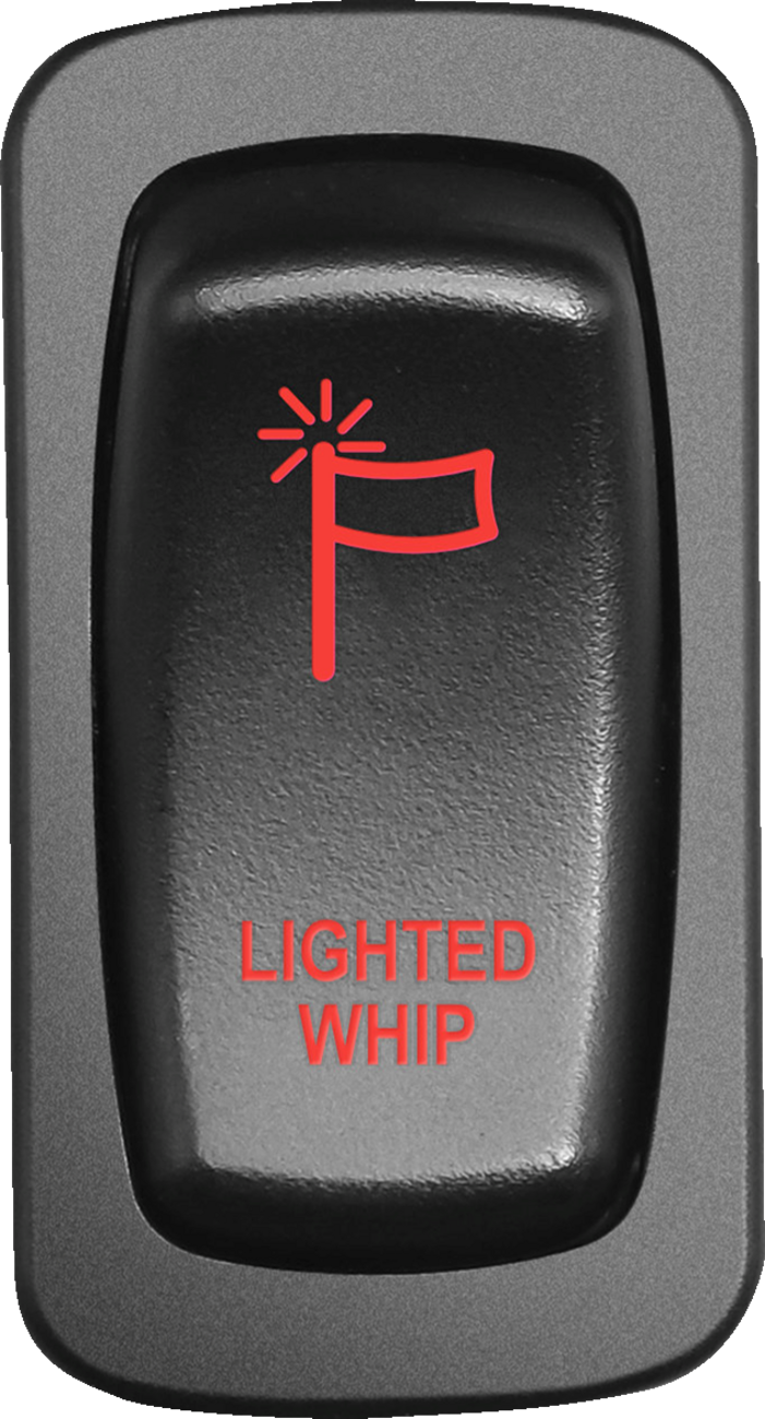 MOOSE UTILITY Switch - Whip Light - Red WHP-CAR-R