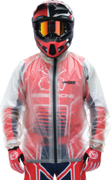 MOOSE RACING Rain Jacket - Clear - Large 2854-0373 - Cycle City Outdoors