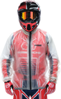 MOOSE RACING Rain Jacket - Clear - 3XL 2854-0376 - Cycle City Outdoors